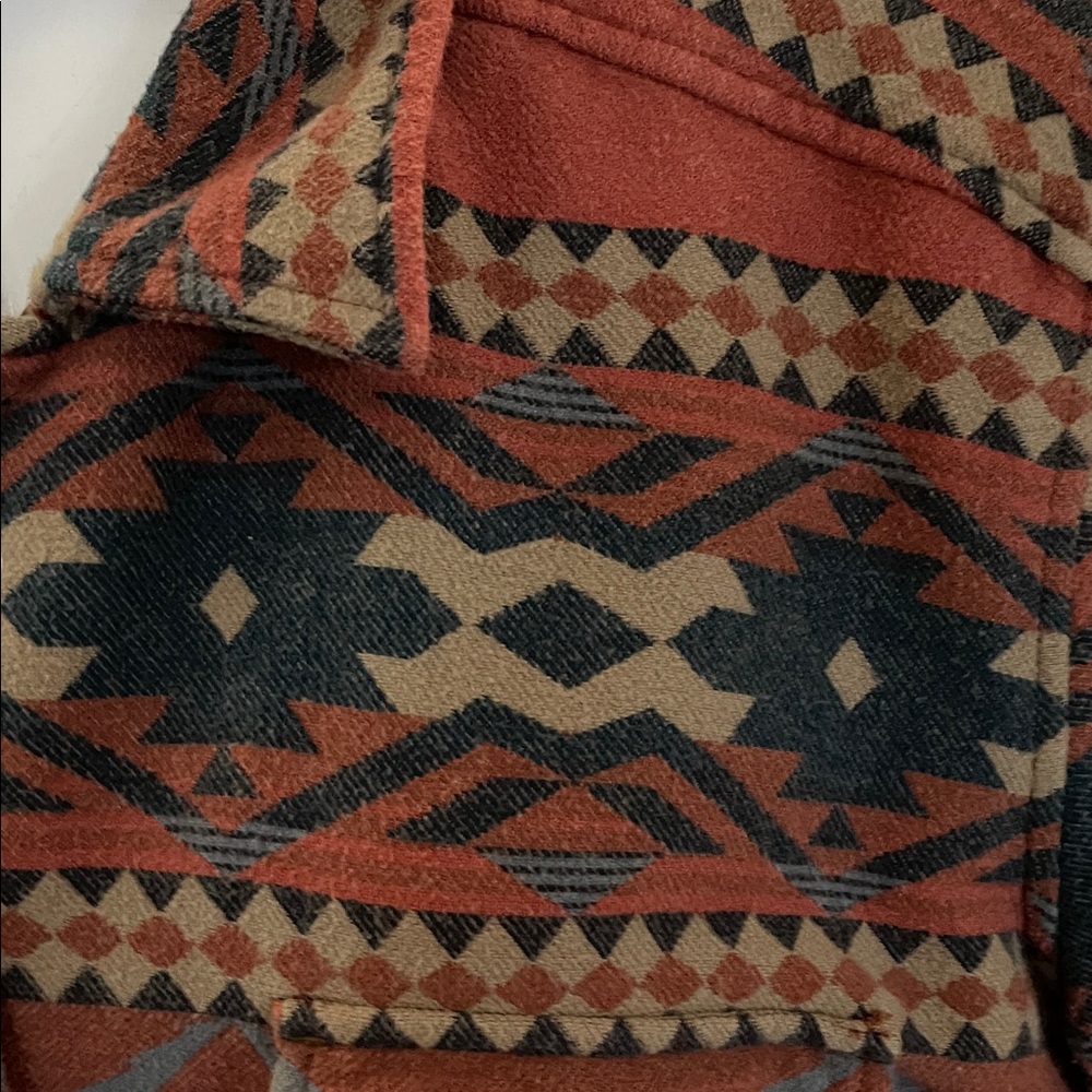 Women's Tribal Pattern Utility Jacket - image 8